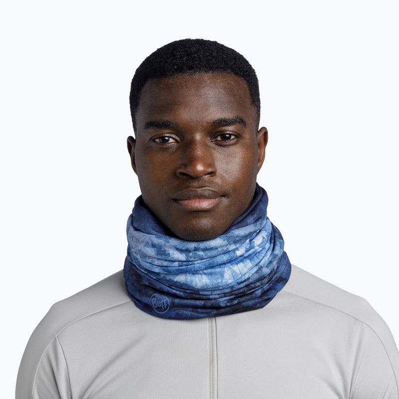 BUFF Polar Reversible blue multifunctional snood 4