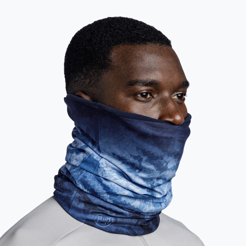 BUFF Polar Reversible blue multifunctional snood 5