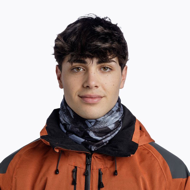 BUFF Thermonet skatick graphite multifunctional snood 3