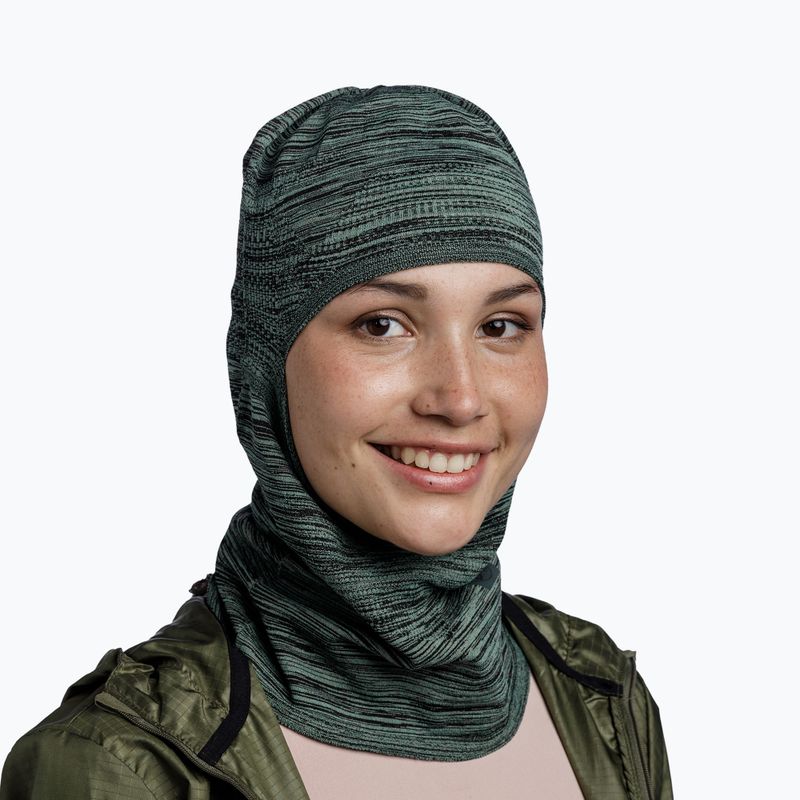 Balaclava BUFF Dryflx Pro solid jade 5