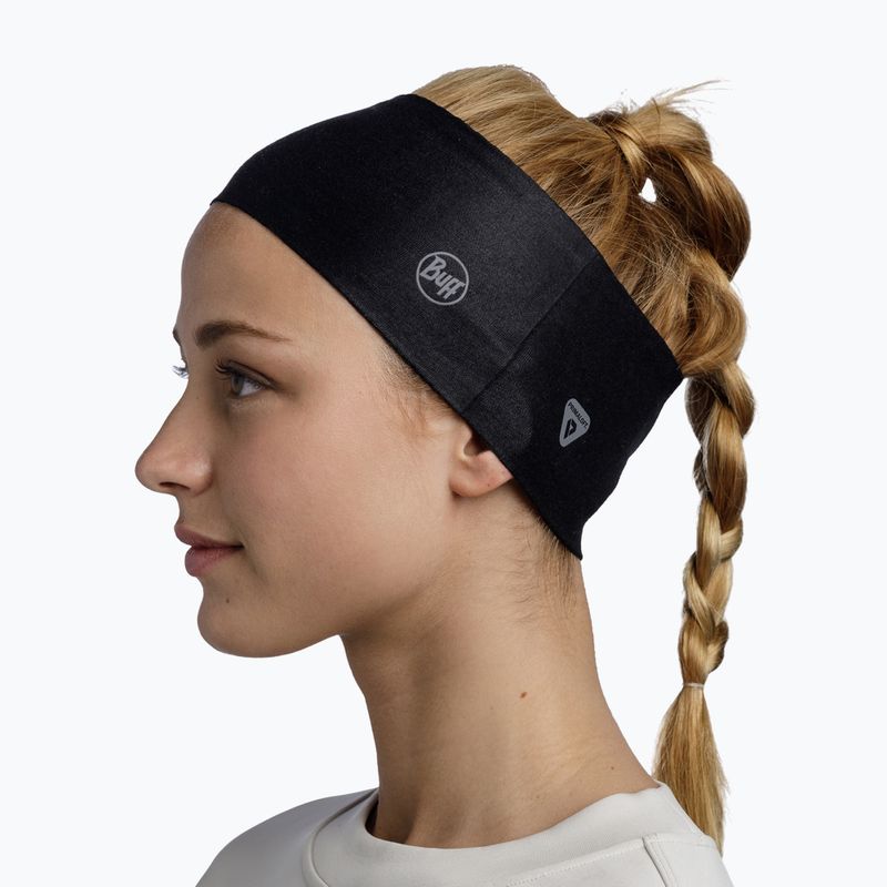 BUFF Thermonet solid black headband 3