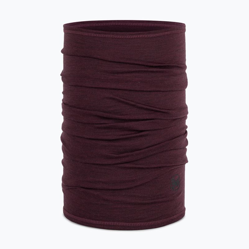 Multifunctional snood BUFF Lightweight Merino Wool garnet