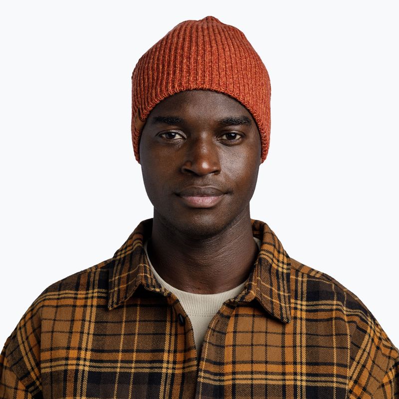 Winter hat BUFF Knitted & Fleece Lyne cinnamon 3