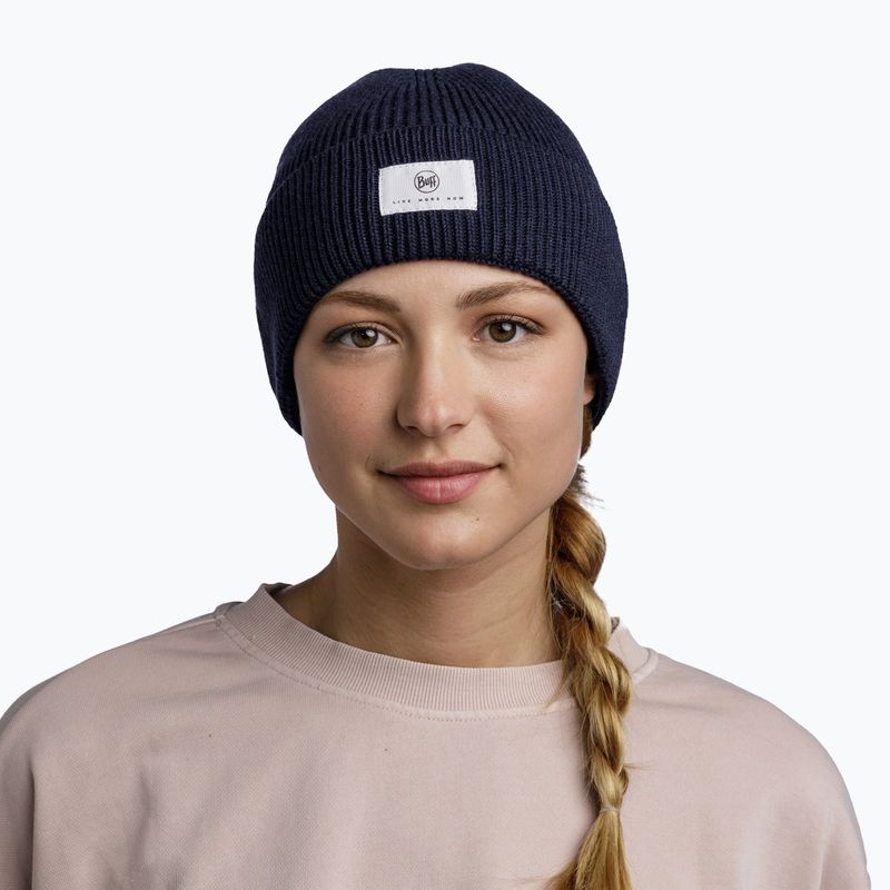 BUFF Knitted Drisk winter beanie night blue  3