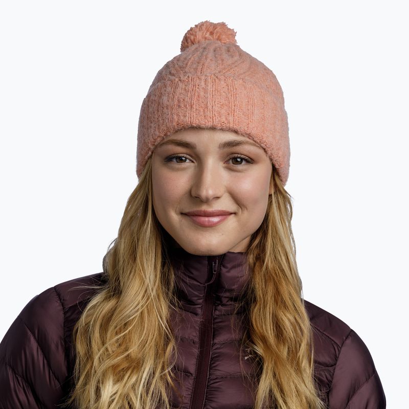 Winter hat BUFF Knitted Nerla crimson 3