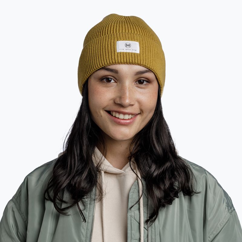 Winter hat BUFF Knitted Drisk citronella 3