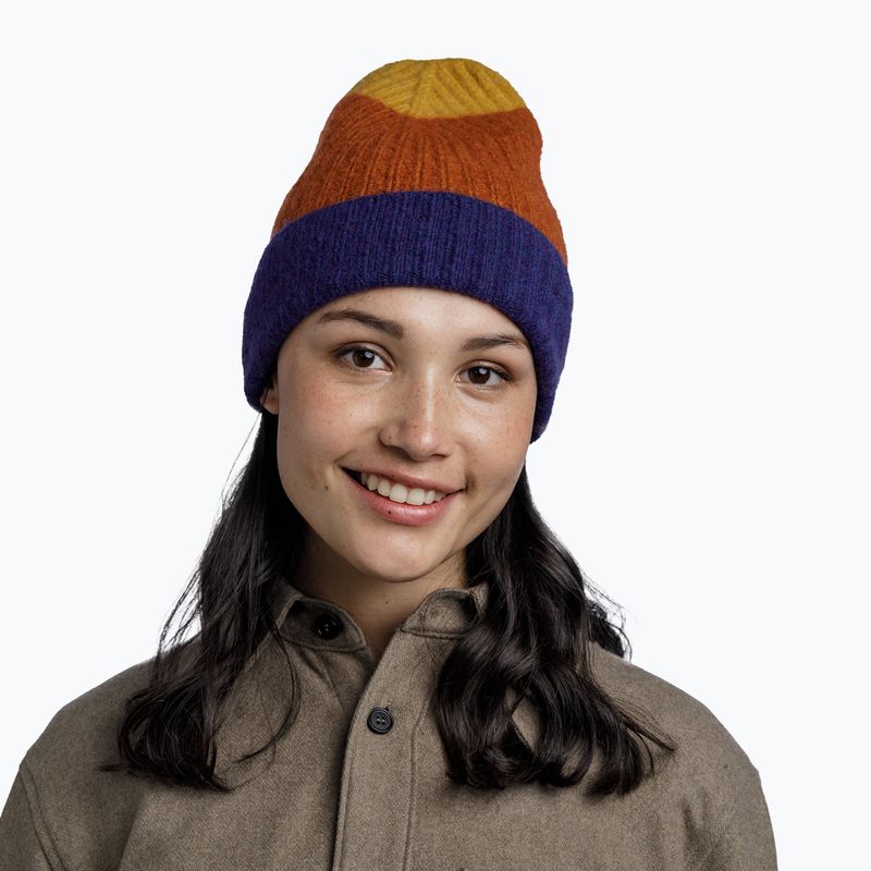 BUFF Knitted Nilah denim winter beanie 3