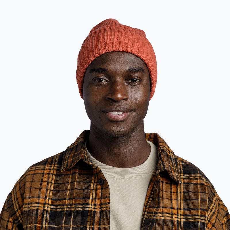Winter hat BUFF Knitted & Fleece Renso cinnamon 3