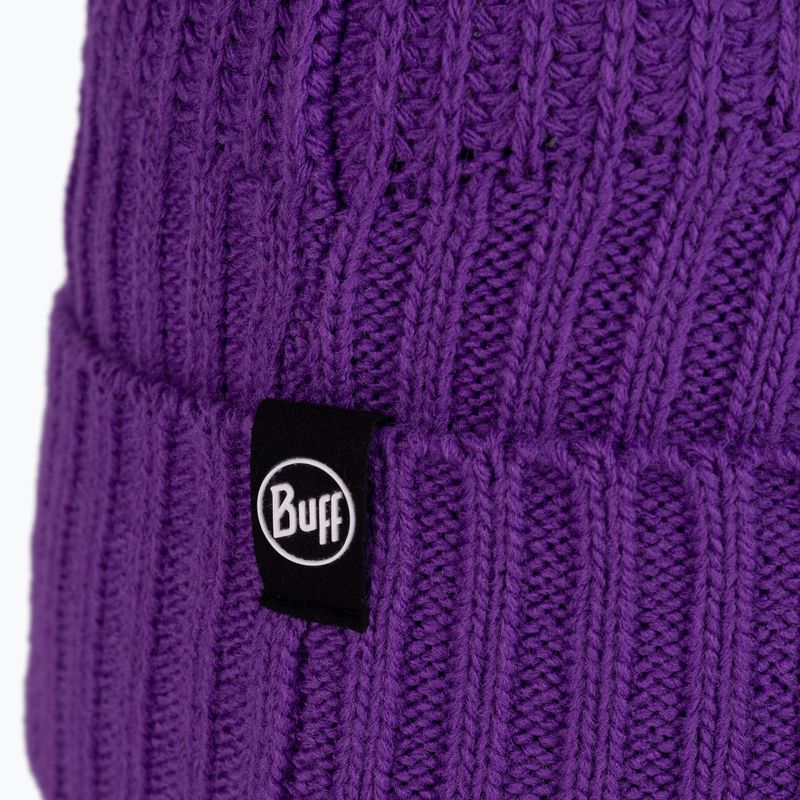 Winter hat BUFF Knitted & Fleece Renso purple 2