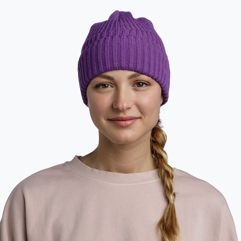 Winter hat BUFF Knitted & Fleece Renso purple 3