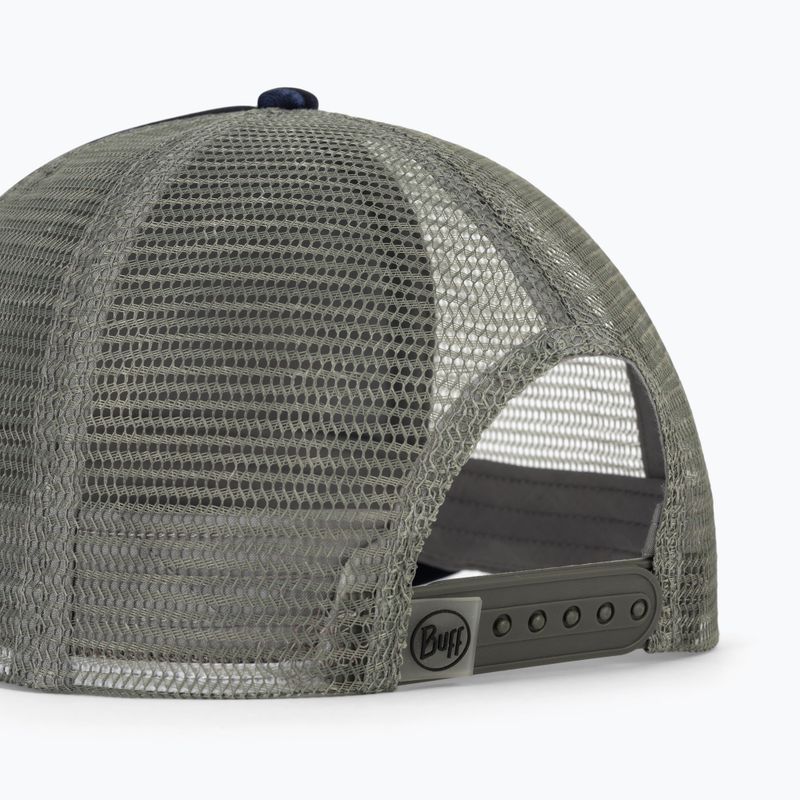 Baseball cap BUFF Trucker arius blue 4