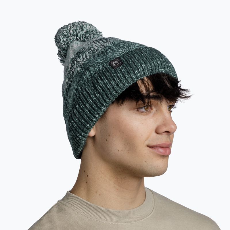 Winter hat BUFF Knitted & Fleece Masha silversage 4