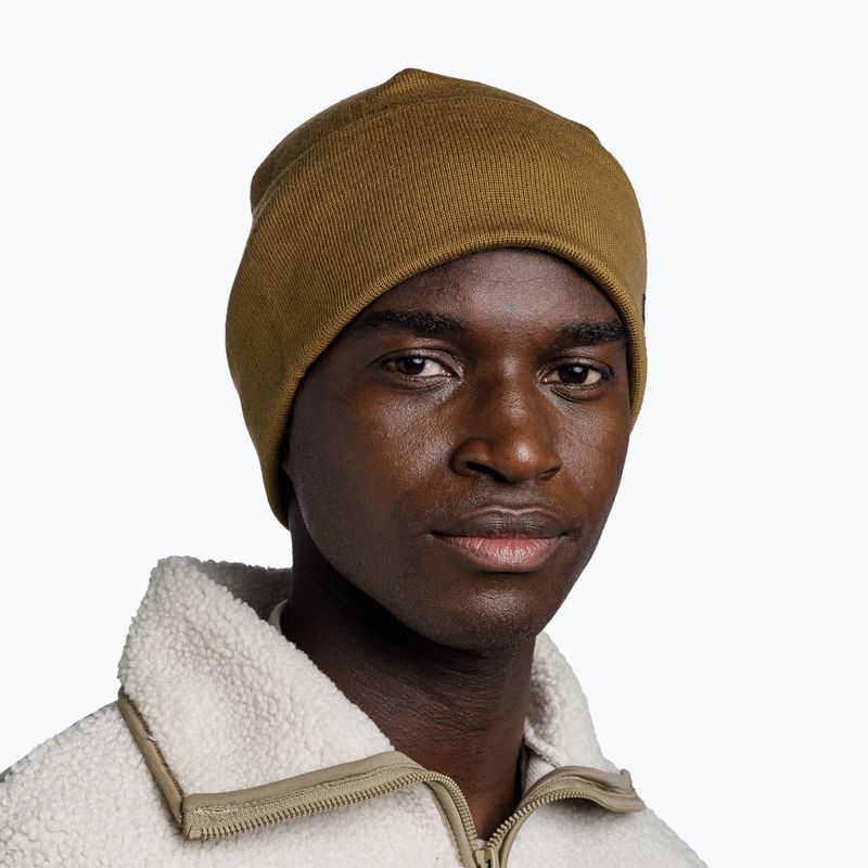 BUFF Knitted Niels Evo brown trekking cap 4
