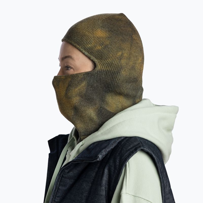 BUFF Knitted khaki balaclava 4