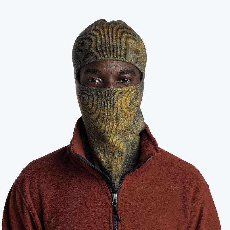 BUFF Knitted khaki balaclava 6