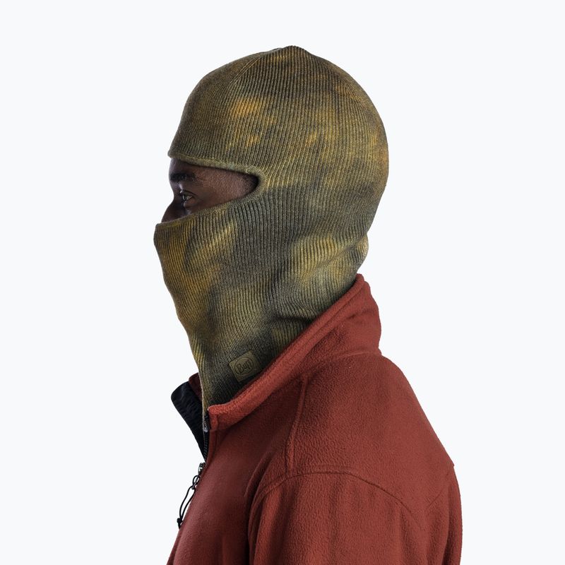 BUFF Knitted khaki balaclava 7