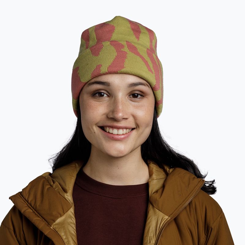 BUFF Knitted Kyre dahlia trekking cap 3