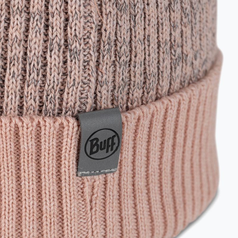 BUFF Merino Active winter beanie pale pink 2