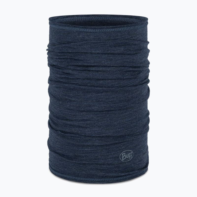 Multifunctional snood BUFF Lightweight Merino Wool night blue