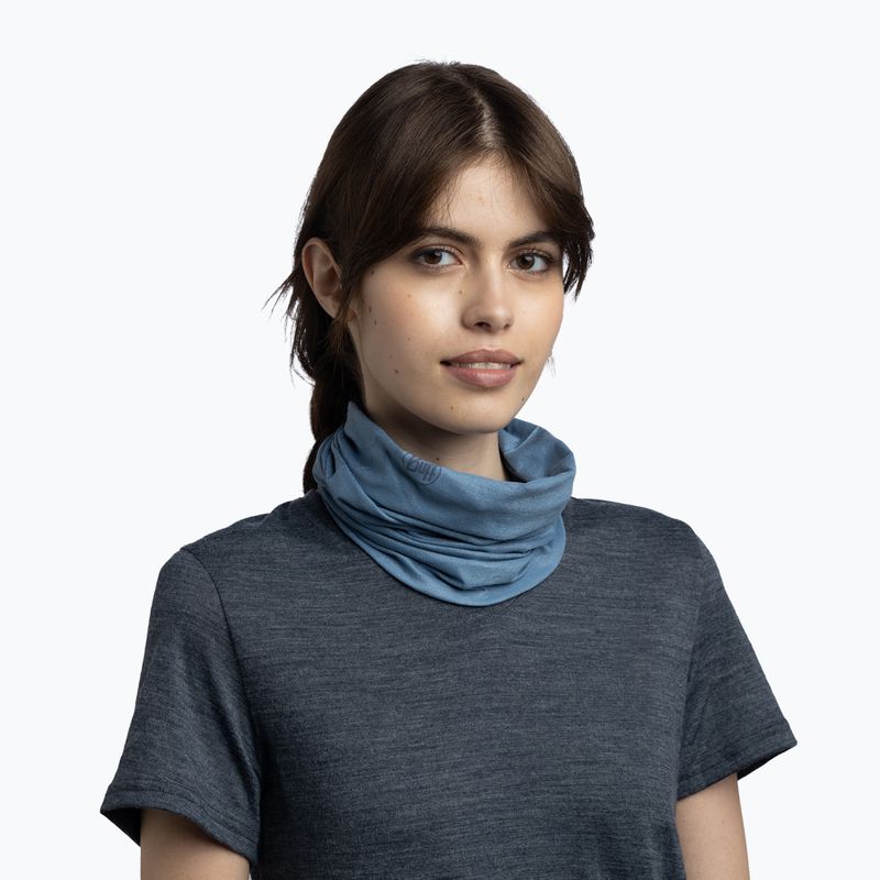 Multifunctional scarf BUFF Coolnet UV+ solid slate 3