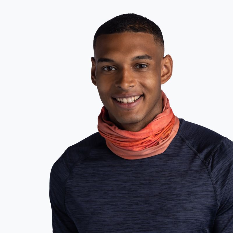 Multifunctional scarf BUFF Coolnet UV keffy nectarine 6