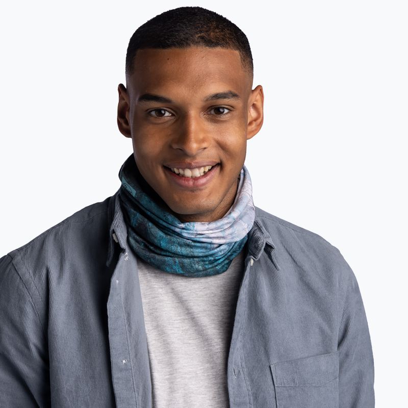 Multifunctional neck gaiter BUFF Coolnet UV watsea blue surfrider 5