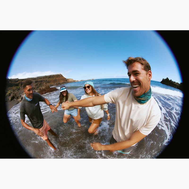 Multifunctional neck gaiter BUFF Coolnet UV watsea blue surfrider 10