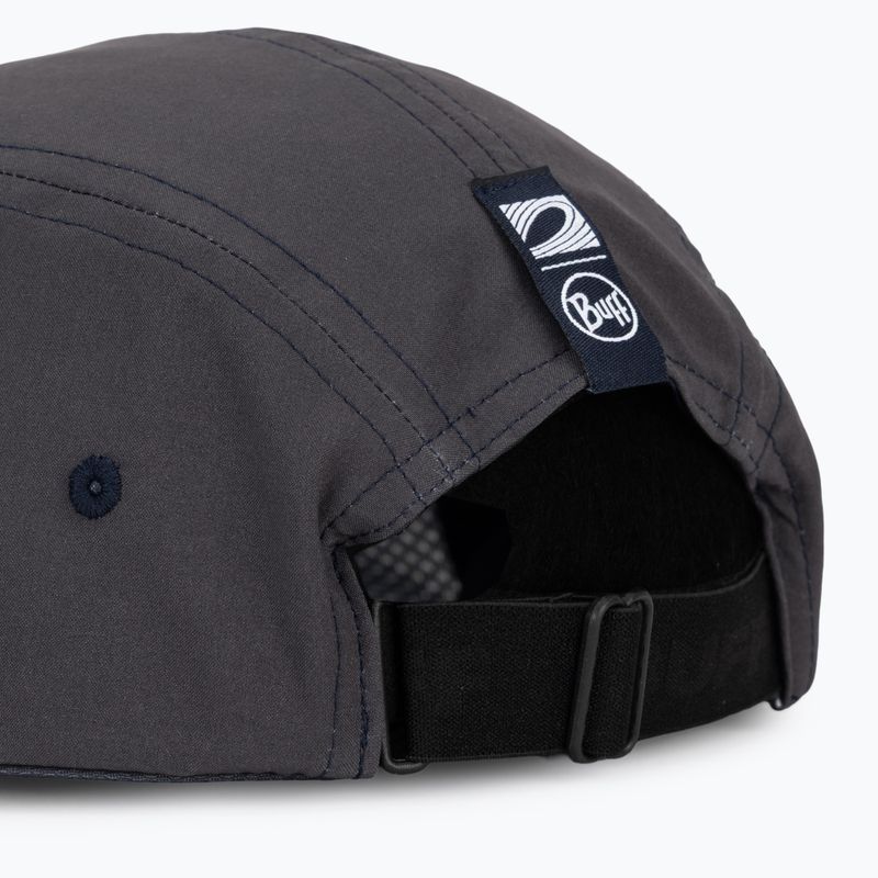 Baseball cap BUFF 5 Go parley navy panel 4