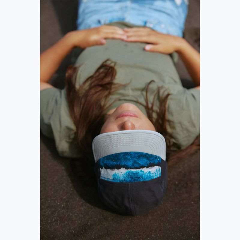 Baseball cap BUFF 5 Go parley navy panel 5