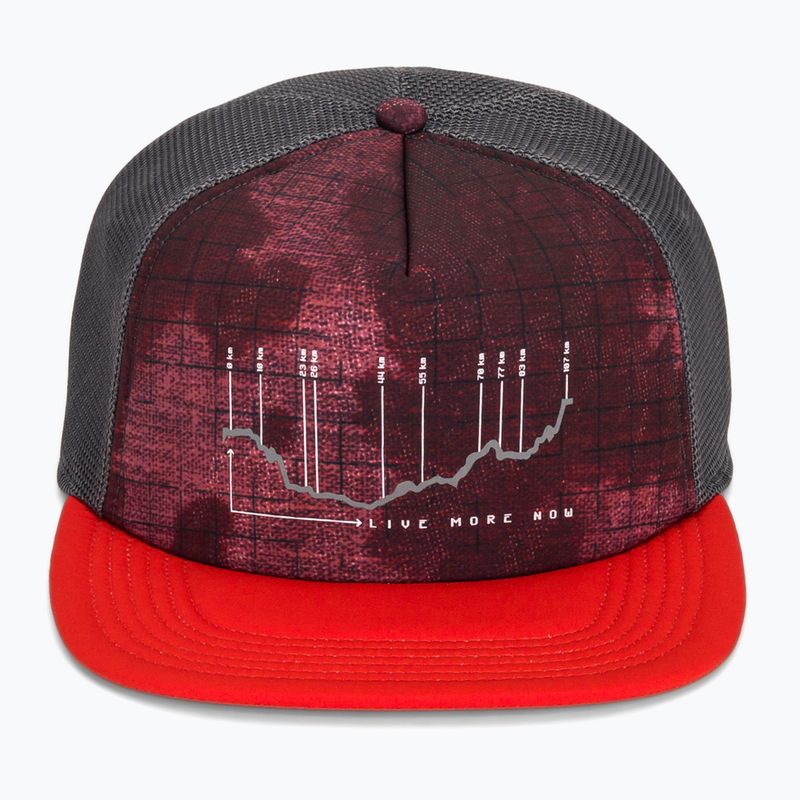 Baseball cap BUFF Explore Trucker bonsy terracota 2
