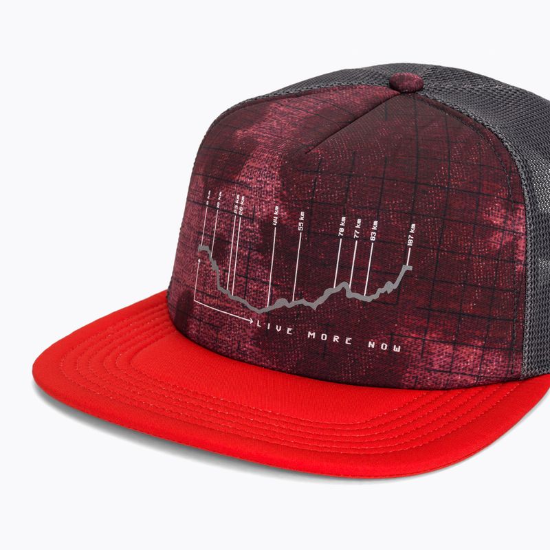 Baseball cap BUFF Explore Trucker bonsy terracota 3