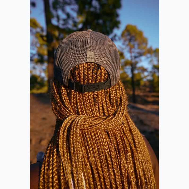 Baseball cap BUFF Explore Trucker bonsy graphite 6