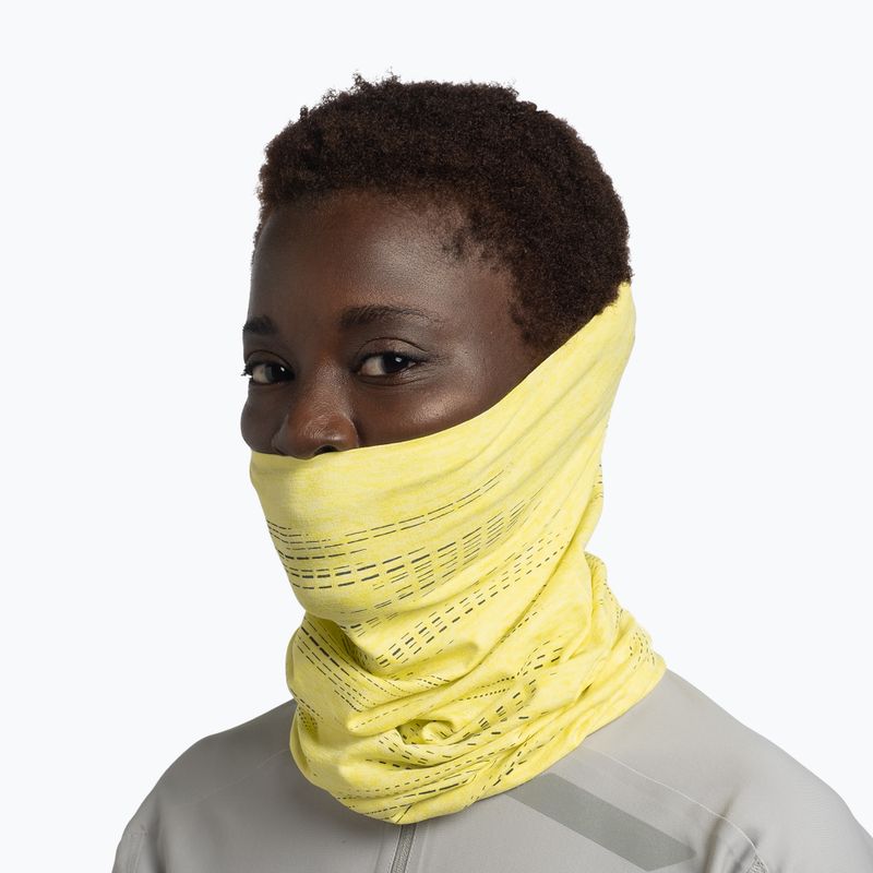 Multifunctional snood BUFF Dryflx lime 4
