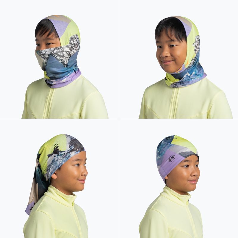 Children's multifunctional snood BUFF Original Ecostretch darau multi 4