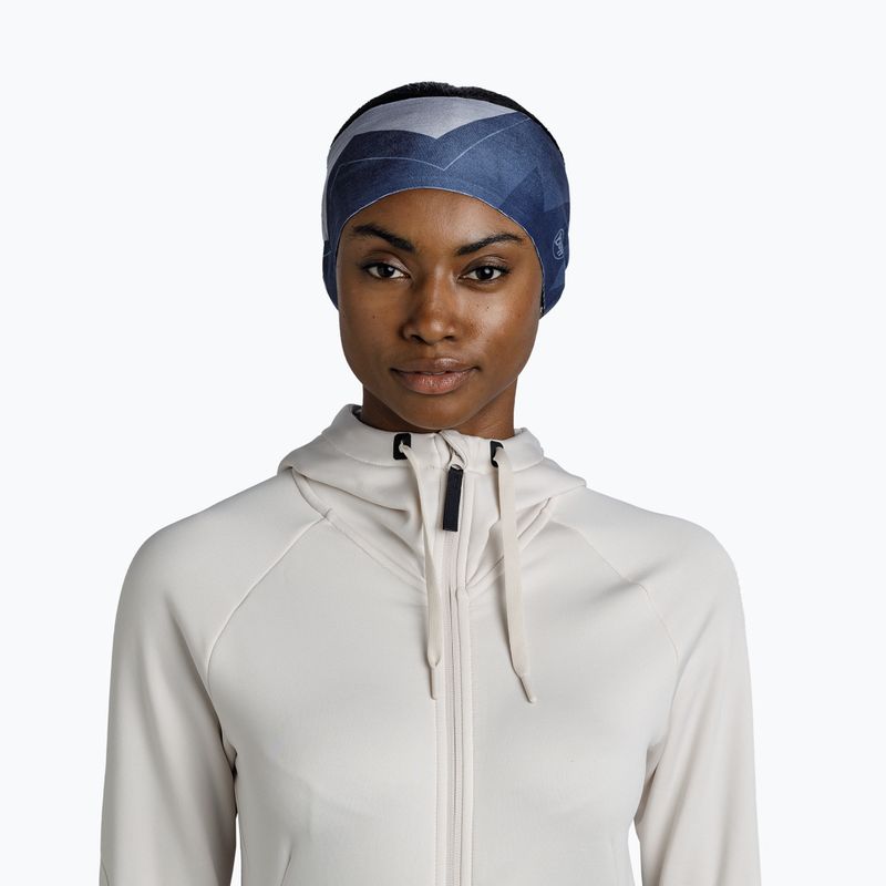 Headband BUFF ThermoNet synth blue 2