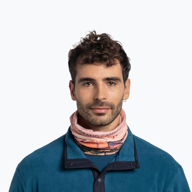 Multifunctional neck gaiter BUFF Coolnet UV grand canyon 3