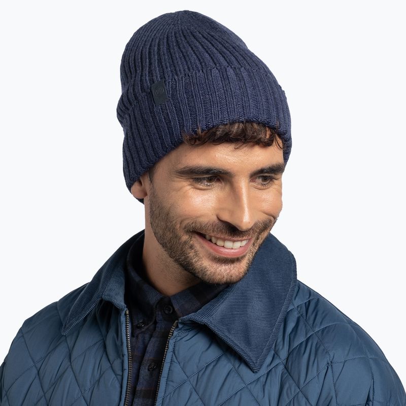 BUFF Knitted winter beanie Norval midnight 3