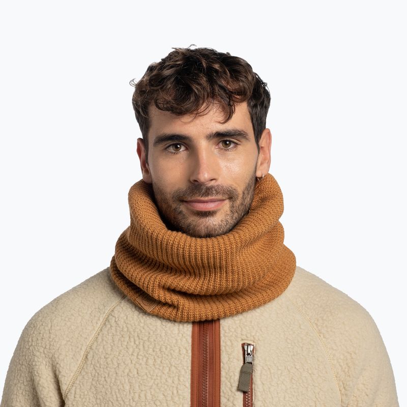 Snood BUFF Knitted & Fleece Rutger copper 3