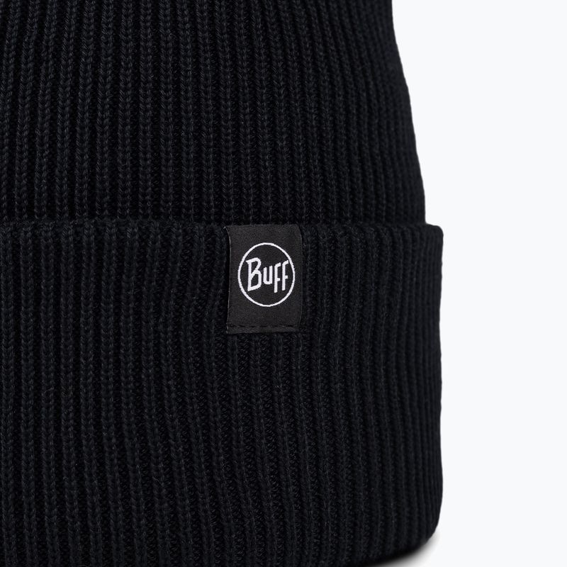 Winter hat BUFF Knitted Renvi black 2