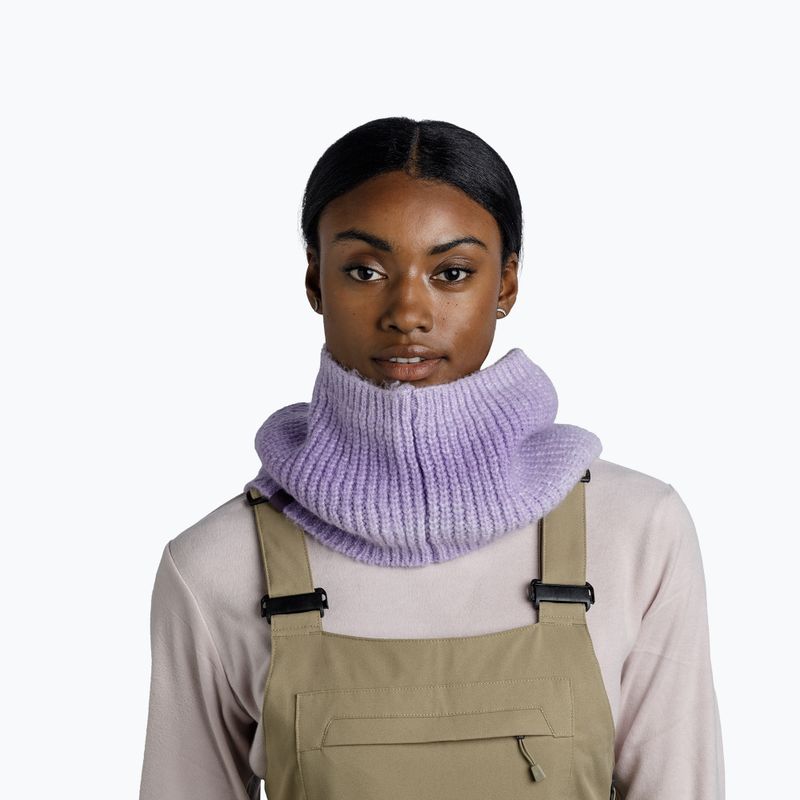 Snood BUFF Knitted Datma lavender 3