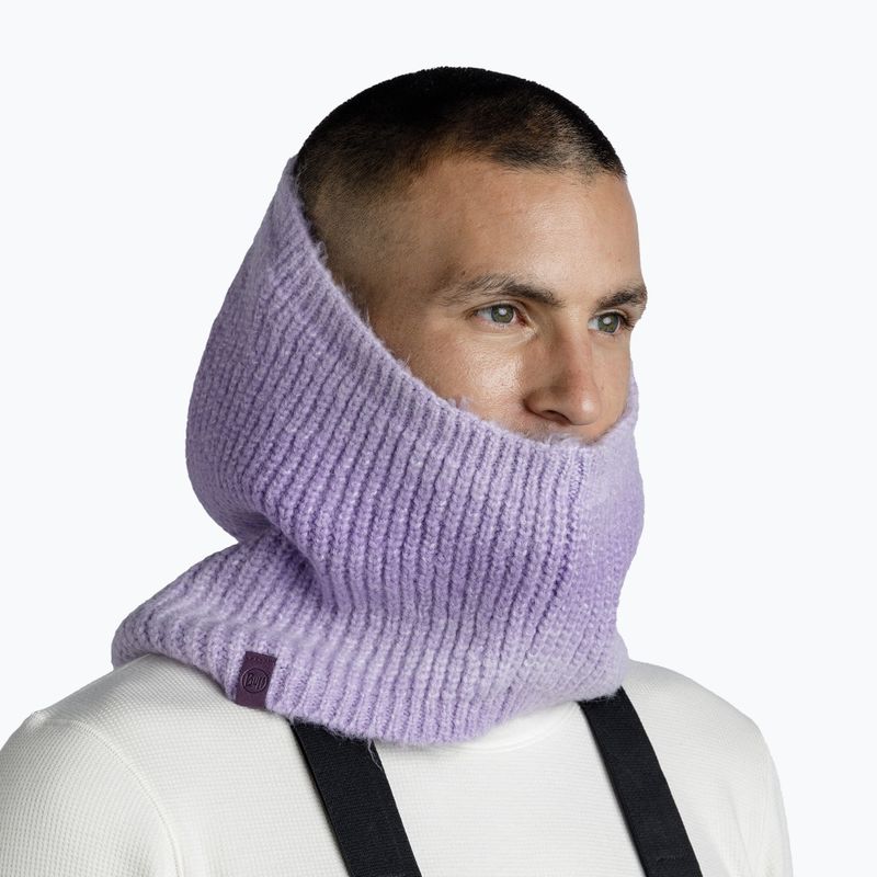 Snood BUFF Knitted Datma lavender 6