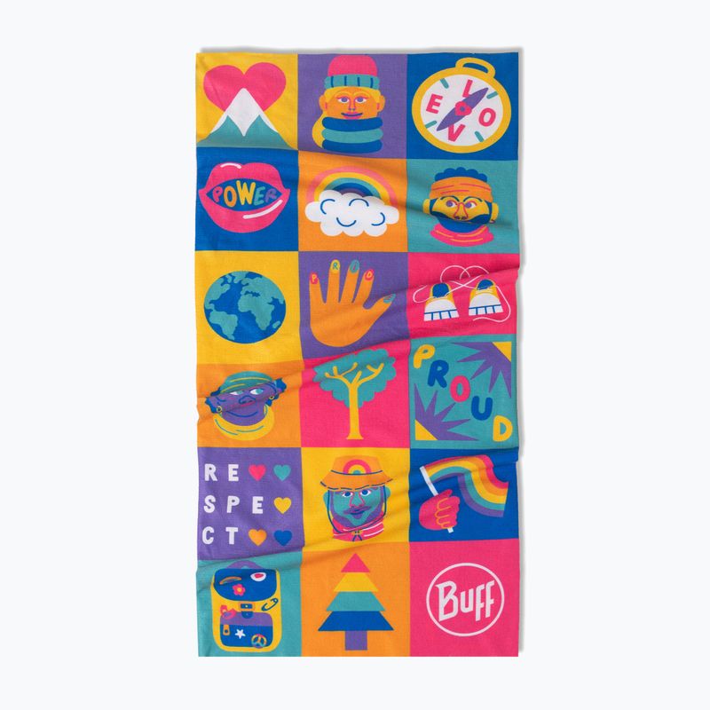 Multifunctional scarf BUFF Coolnet UV pride multi 2