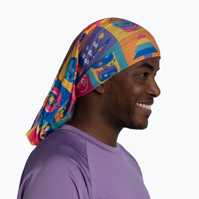 Multifunctional scarf BUFF Coolnet UV pride multi 4