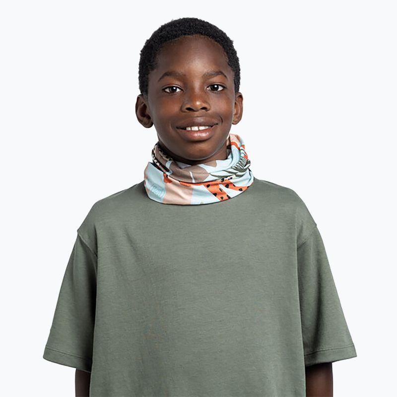 Children's snood BUFF Coolnet UV Roam multicolor 3