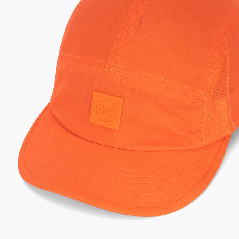 Baseball cap BUFF 5 Panel Go solid poppy 3
