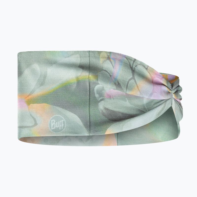 Headband BUFF CoolNet UV Ellipse emerald seagrove green 2