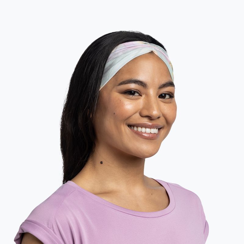 Headband BUFF CoolNet UV Ellipse esmerald seagrove green 3