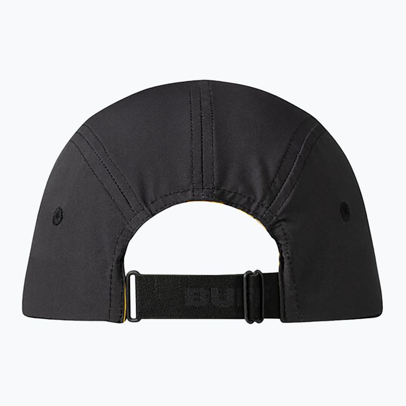 Baseball cap BUFF 5 Panel Go logo black 2