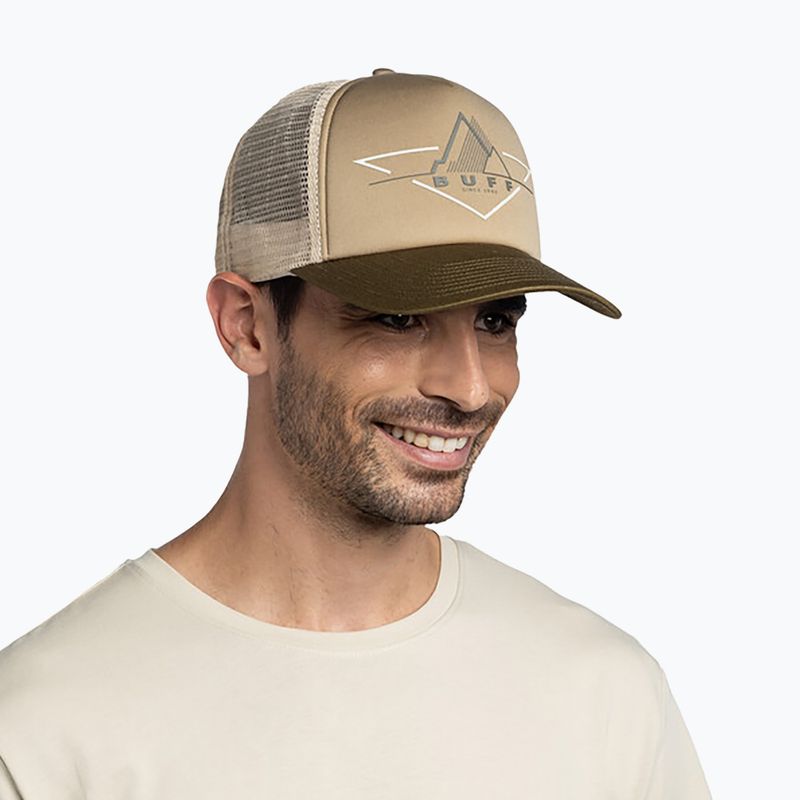 Khaki Trucker cap BUFF 3