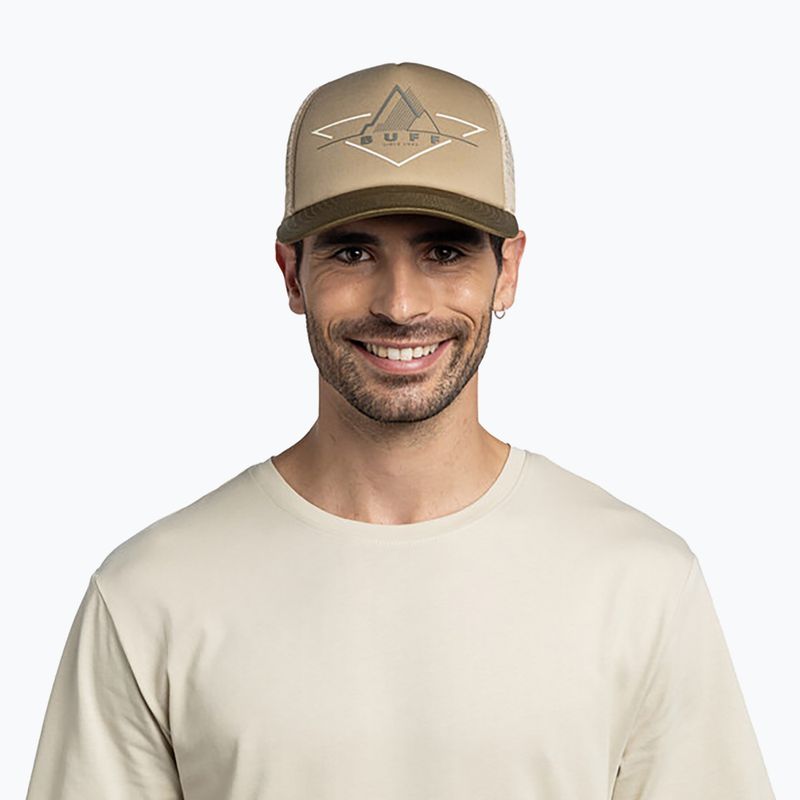 Khaki Trucker cap BUFF 4